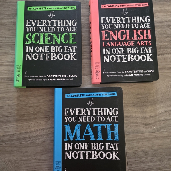 Colorful Educational Workbooks - Science, English, Math! - Picture 1 of 10